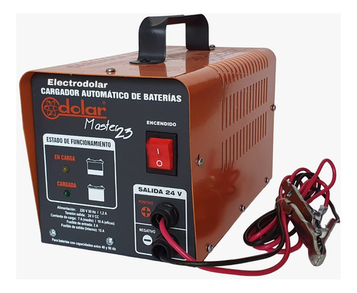 Cargador De Batería 24 V Automático De Flote Master 23 Dolar