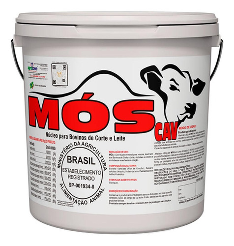 Moscav 20kg - Controle De Moscas Do Chifre Corte E Leite