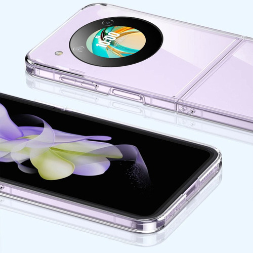 Funda For Zte Nubia Flip 5g Cáscara Dura Transparente A
