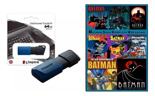 Usb 64 Gb - Batman Colección