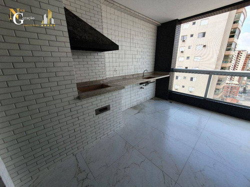 Apartamento Com 2 Dormitórios À Venda, 92 M² Por R$ 450.000,00 - Tupi - Praia Grande/sp - Ap4424