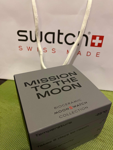 Reloj Omega X Swatch Moonswatch Mission To The Moon