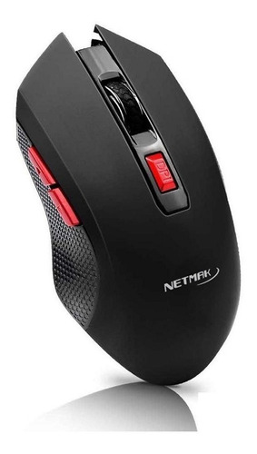 Mouse Ultra Gamer Inalambrico Wireless 2400 Dpi Netmak Troya