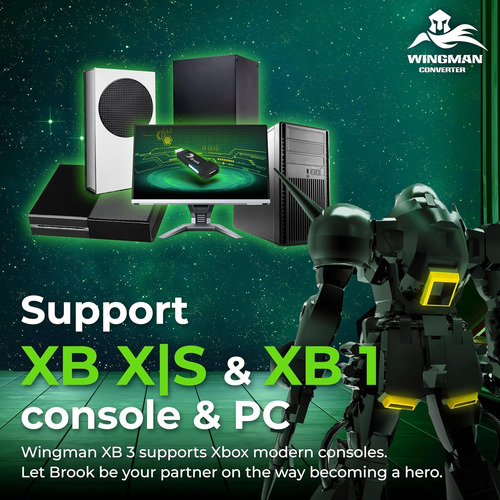 Adaptador De Mando Inalámbrico Brook Wingman Xb 3