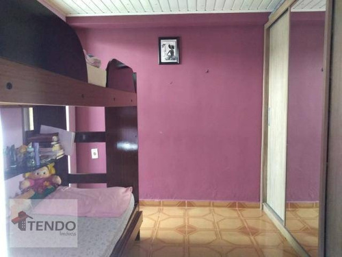 Sobrado 138 M² - Venda - 3 Dormitórios - 1 Suíte - Vila Marquesa De Santos - Ribeirão Pires/sp - So0546