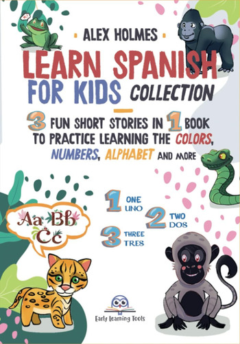 Libro: Learn Spanish For Kids Collection: 3 Fun Short Storie