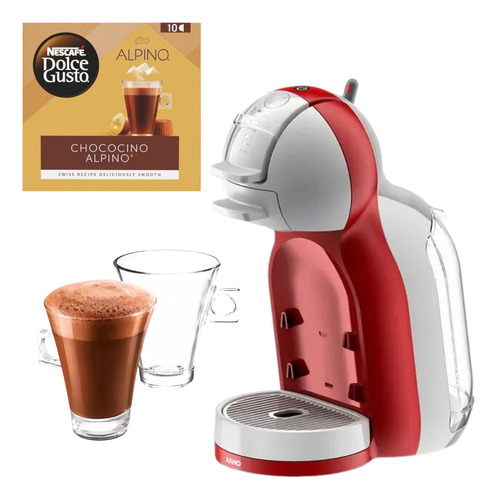 Cafeteira Dolce Gusto 127v +2 Xícaras +40 Cápsula Alpino