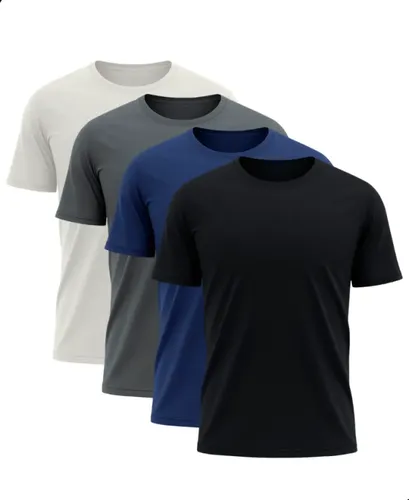 Kit 4 Camisetas Dry Tech