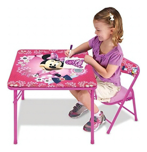 Minnie Mouse Flores Y Arcos Jr Juego De Mesa De Actividades