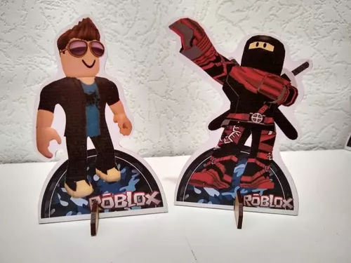 Roblox - 10 Displays de Festa de 20cm - Escorrega o Preço