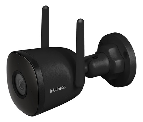 Kit 9 Câmera Wi-fi Zoom Áudio Externa Im5 Sc Black Intelbras