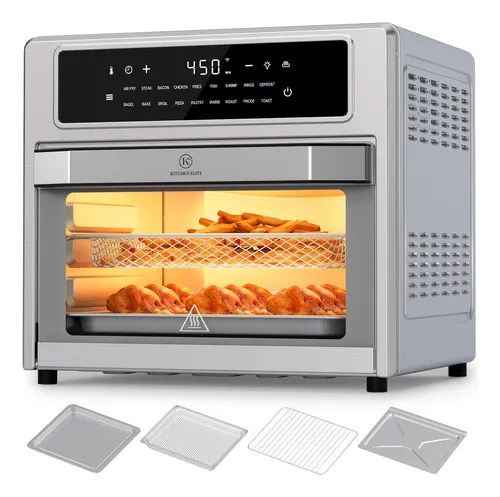 Combo Horno Tostador Y Freidora De Aire 26.4 Litros 18 En 1