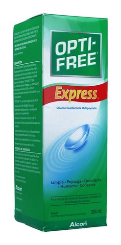 Opti-free Express 355ml - Liquido Lentes De Contacto
