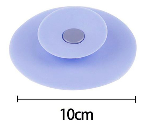 Imagen 4 de 10 de Tapón De Silicona Con Filtro Para Bañera Bacha Cocina.