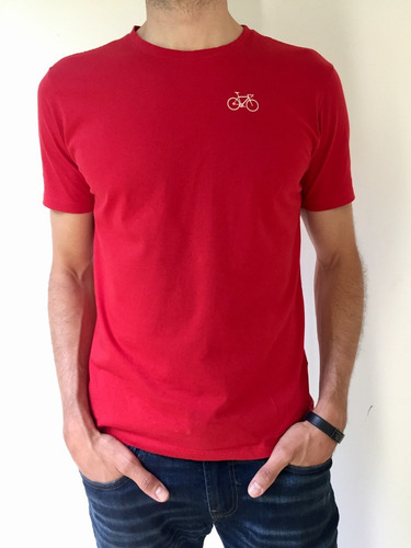 Imagen 2 de 2 de Camiseta Masculina La Vuelta España/ Rojo