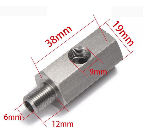 Adaptador De Sensor De Bspt De Carro 1/8\'\' Peça Npt
