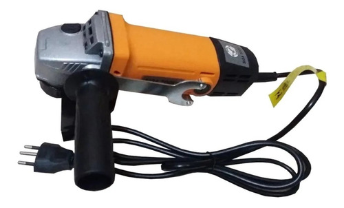 Esmerilhadeira angular Siga Tools ST115 de 50 Hz/60 Hz laranja 600 W 220 V + acessório
