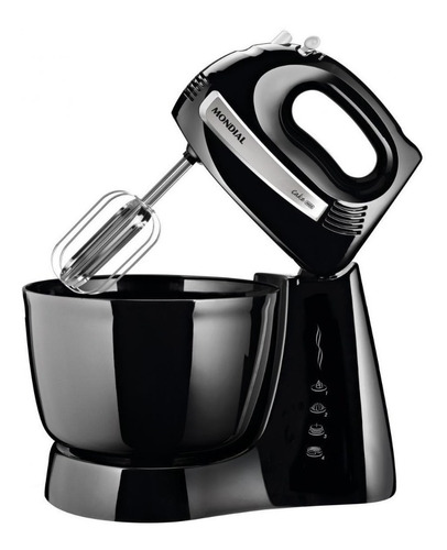 Batedeira Premium Due Cake Inox B-50 500w Preto Mondial