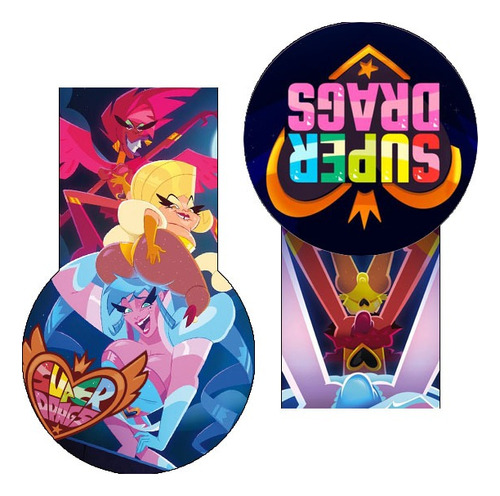 Marcador De Páginas Magnético Personalizado Super Drags