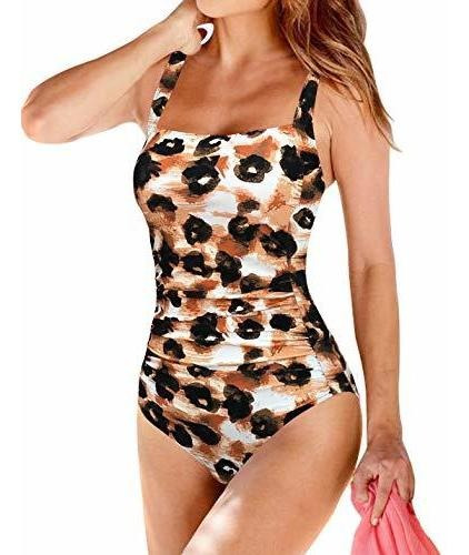 Trajes De Baño De Manteca Para Mujer Impreso Monokini Btl2h