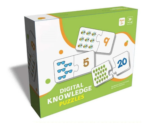 Jogo Quebra Cabeça Matemática Divertida 60 Peças Multikids