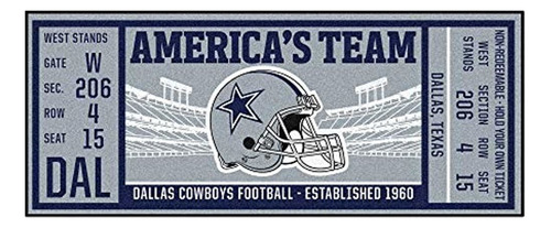 Fanmats Nfl Dallas Cowboys Nfl-dallas Cowboys Ticket Runner,