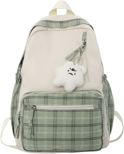 Aesthetic Backpack Mochila Kawaii Para Niñas Y Adolescentes