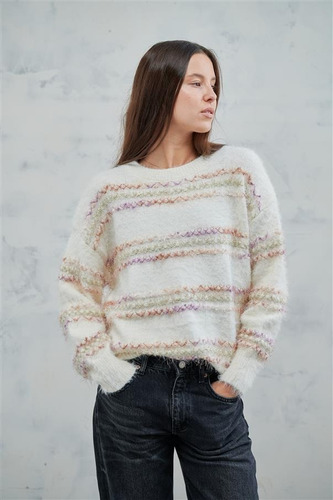 Sweater Premium Lucky Piel De Mono Gu83930 Arizona