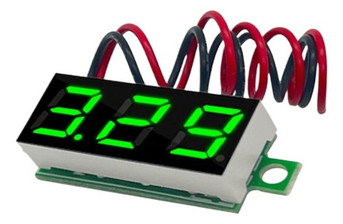 0.28'' Mini Dc Voltímetro Digital Ajustable 0-100v