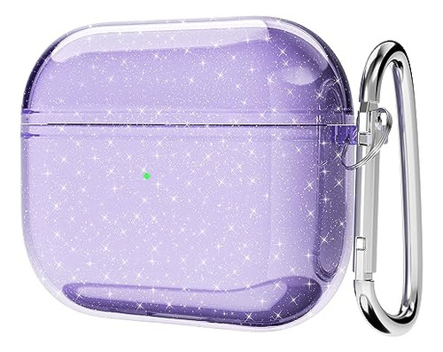 Svanove For AirPods Pro 3rd Generation Case Clear Glitter (2