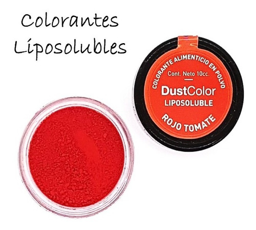 Colorantes Liposolubles Rojos Y Malbec Dustcolor Bomboneria 