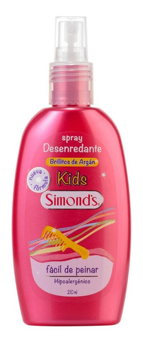 Desenredante Simond´s Spray  Brillitos De Argán 210ml