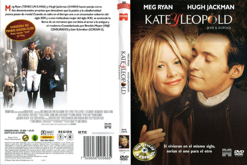 Kate & Leopold - Meg Ryan - Hug - Jackman - Dvd