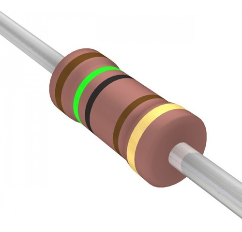 Resistor Carvão 2w - 1k5  / 100 Pçs