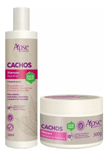 Kit Shampoo E Máscara Cachos - Apice
