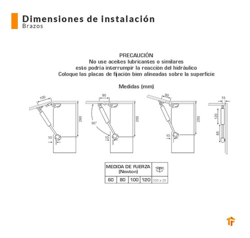 Brazo Hidráulico 80n 8 Kg
