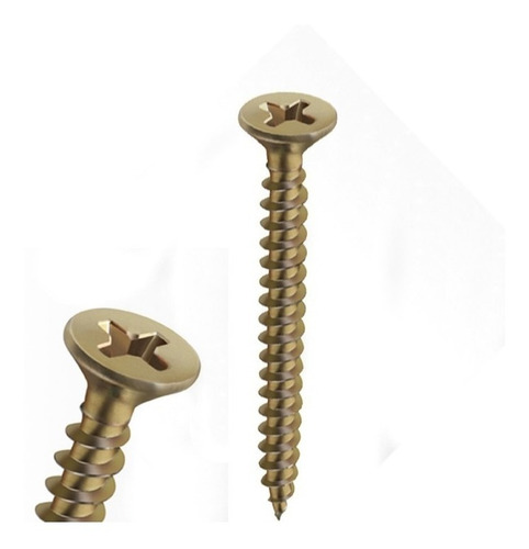 Tornillos Madera Fix Autoperf Punta Aguja | 7x1-1/2 X1000uni
