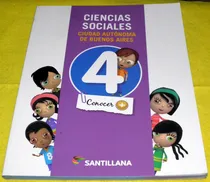 Comprar Ciencias Sociales 4 Caba Santillana - Conocer Mas