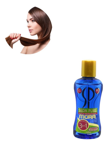 Seda Pure Silica Para Cabello 30 Ml Aroma A Mora