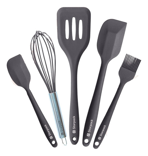 Juego De 5 Utensilios De Silicona Para Hornear - Resistentes