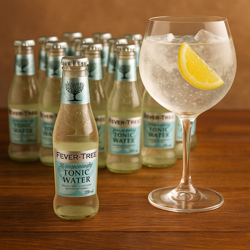 Água Tônica Fever Tree Indian Refreshingly Light 200ml 24 Un