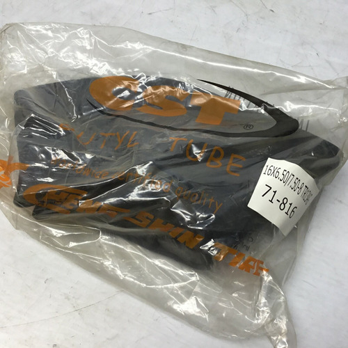 Cst Butyl Tube 16x6.50/7.50-8 Tr13ag 71-816 Strai Bby