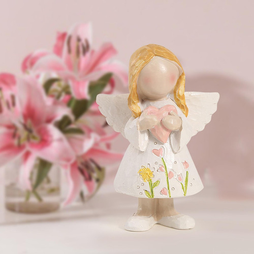 2 Estatua De Ángel Para Niña, Decoración Con, Artesanía