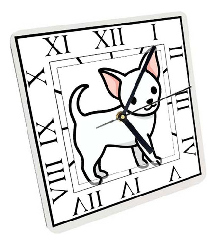 Reloj Madera Brillante Pared Y Mesa Dibujos De Animales A163