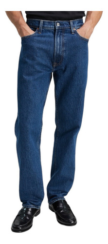 Jeans Calvin Klein Standard Straight Para Hombre Original