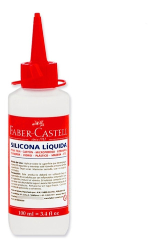 Silicona Liquida Faber Castell 100 Ml