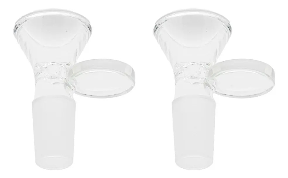 Pack de 2 Bowls de Vidrio Para Bong Happy Juan Macho 14mm