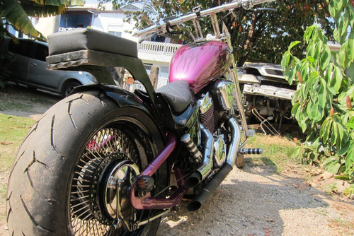 Imagem 10 de 16 de Apenas Traseira(kit200)p/ Honda Shadow Vt600c Chopper/bobber