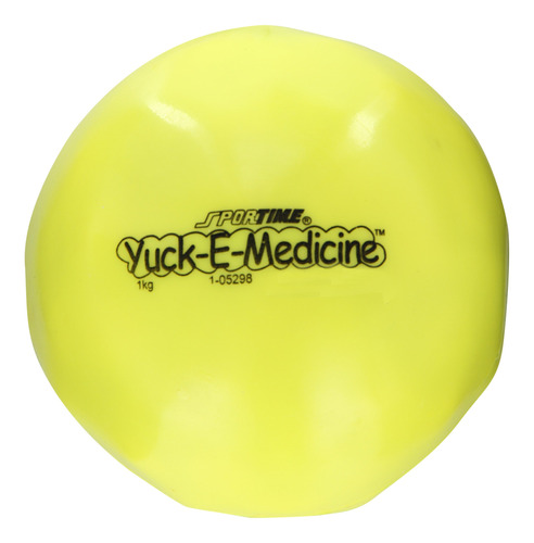 Sportime Yuck-e-medicine Ball, 5 Pulgadas, 2-1/5 Libras, Ama