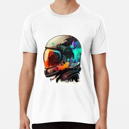 Remera Beautiful Colorful Helmet Algodon Premium 